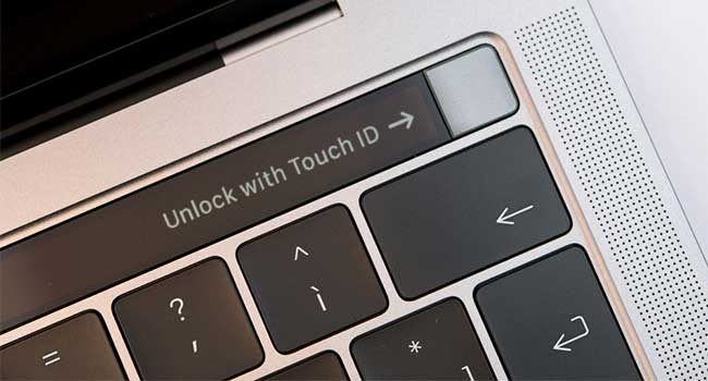 Image result for apple macbook air touch ID